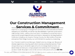 Our Construction Management Services & Commitment to Quality Services